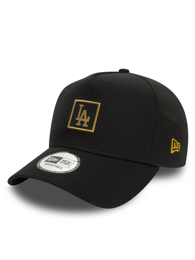 New Era Czapka z daszkiem New Era Metallic Patch LA Dodgers 9FORTY E-Frame 60580698 Czarny