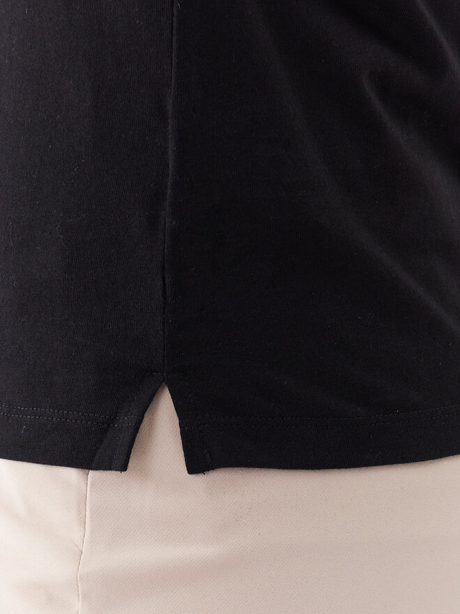 Guess Guess Marškinėliai W1YI1B I3Z14 Juoda Slim Fit