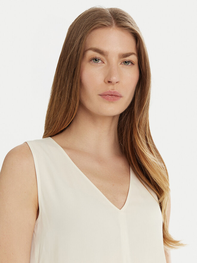 Marella Marella Top Ginnico 2515161051 Écru Regular Fit