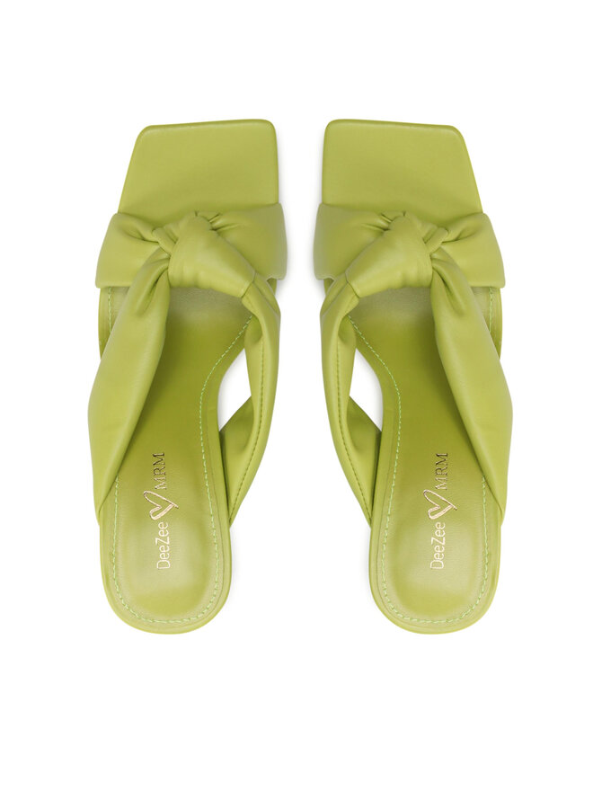 DeeZee Klapki DeeZee LS5685-05 Zielony