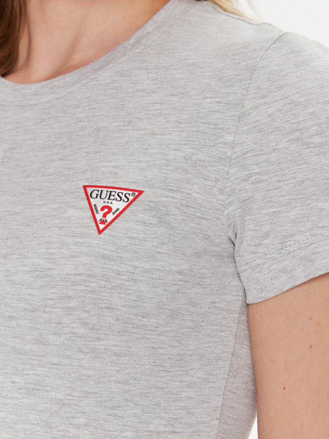 Guess Guess Camiseta W2YI44 J1314 Gris Slim Fit