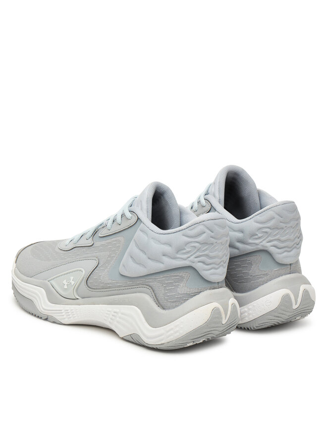 Under Armour Basketbalové boty Under Armour UA Spawn 7 Mid 6000753 Šedá