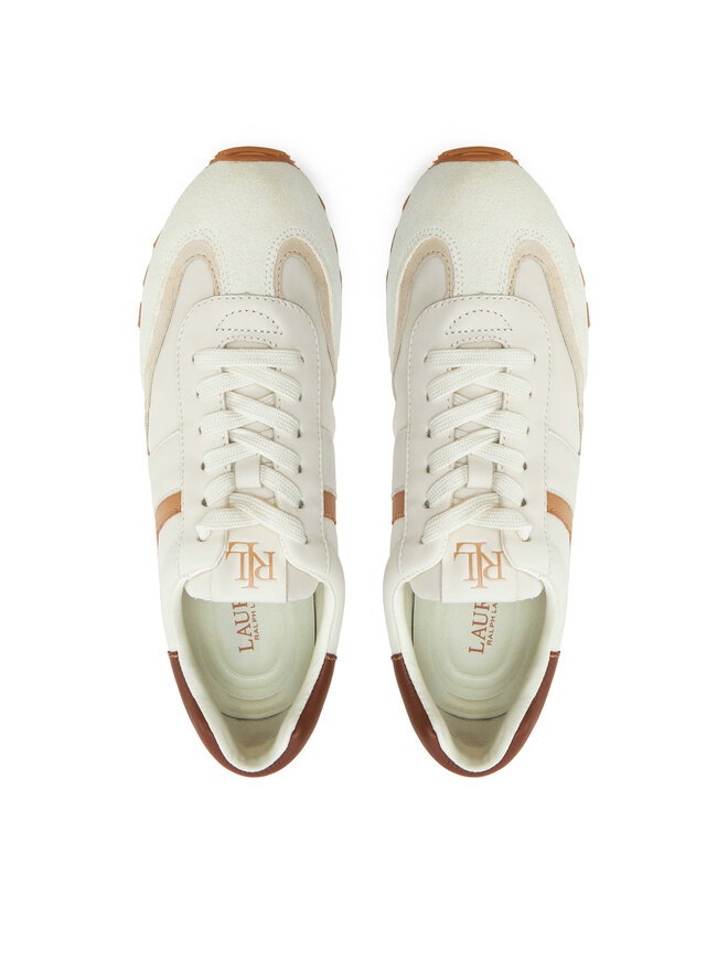 LAUREN RALPH LAUREN Sneakersy Lauren Ralph Lauren 802943462002 Béžová