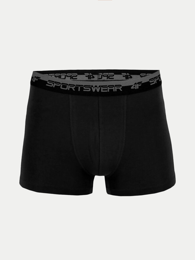 4F 4F 2er-Set Boxershorts 4FWSS24UBXSM036 Schwarz