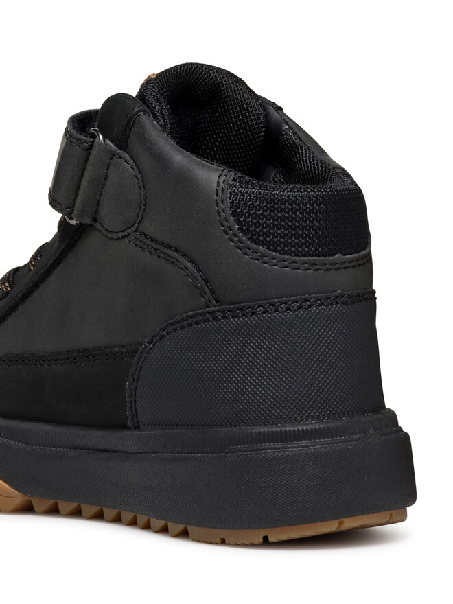 Geox Μποτίνια Geox J Bunshee Boy B Abx J16FMA 0ME32 C9999 S Μαύρο