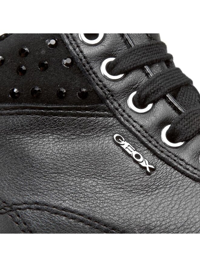Geox Sneakers Geox J Kiwi G. C J64D5C 00085 C9999 Negru