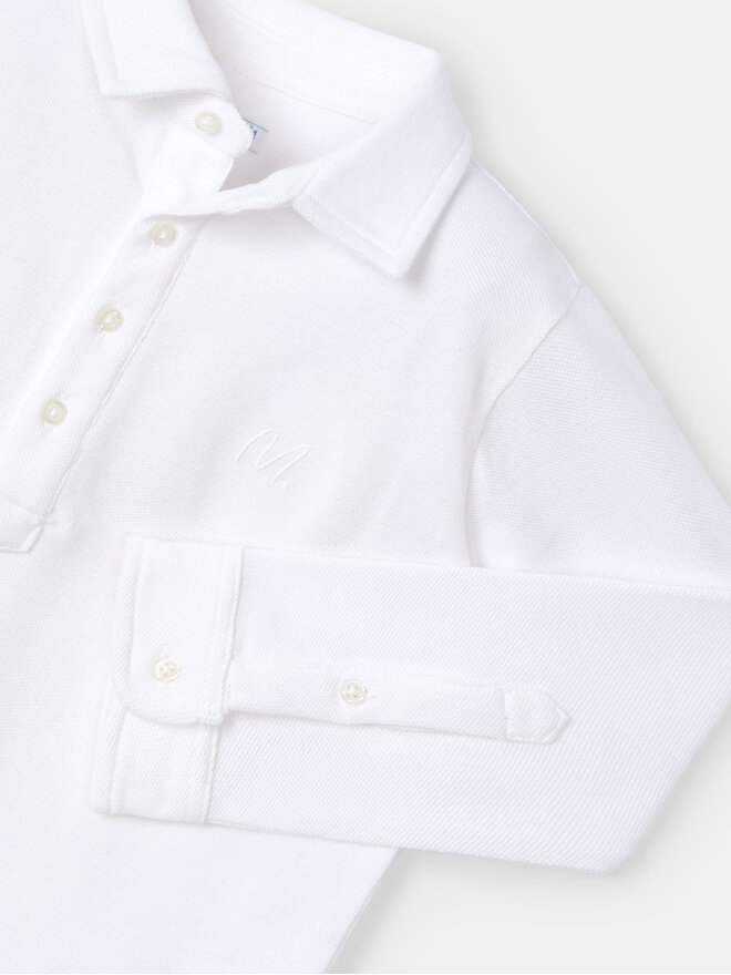 Mayoral Mayoral Poloshirt 4101 Weiß Regular Fit