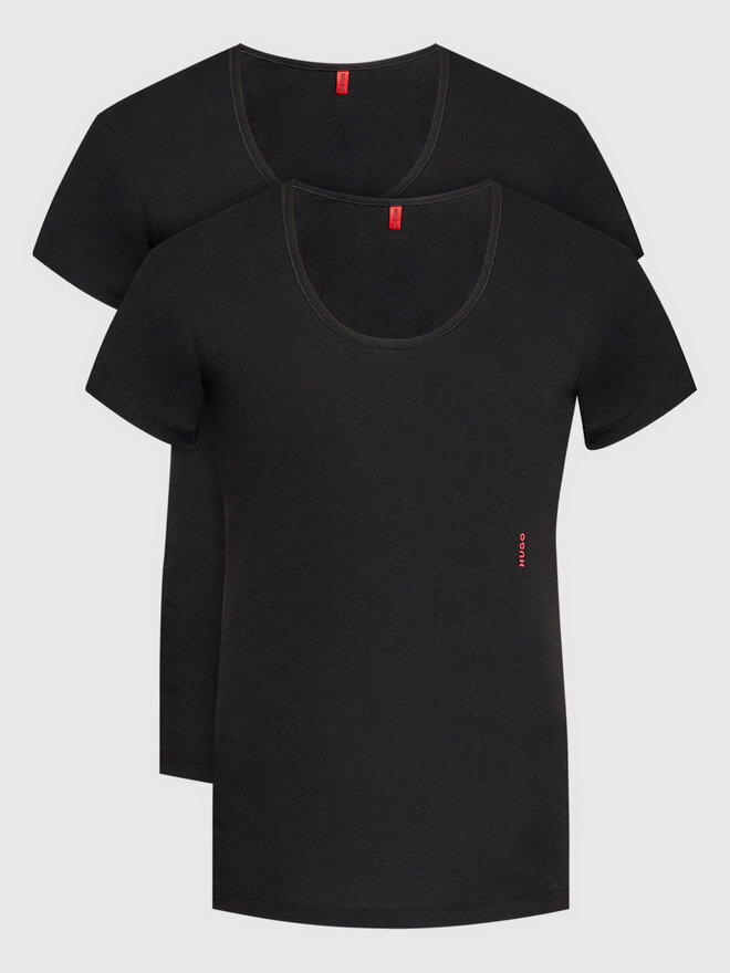 HUGO Hugo 2er-Set T-Shirts Twin 50469660 Schwarz Regular Fit