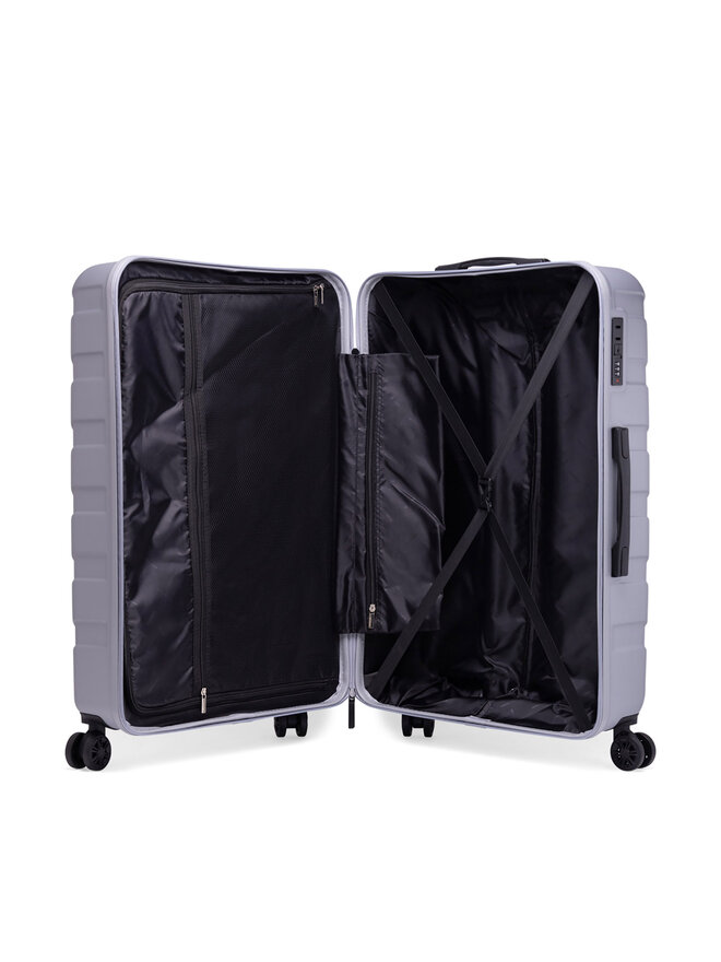 GINO ROSSI Großer Koffer GINO ROSSI CEO-GIN-L-003-05-SILVER3 Silberfarben