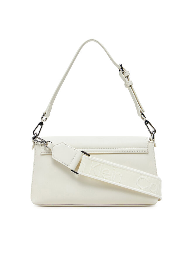 Calvin Klein Táska Calvin Klein Ck Must Convertible Shoulder Bag K60K612902 Ekru