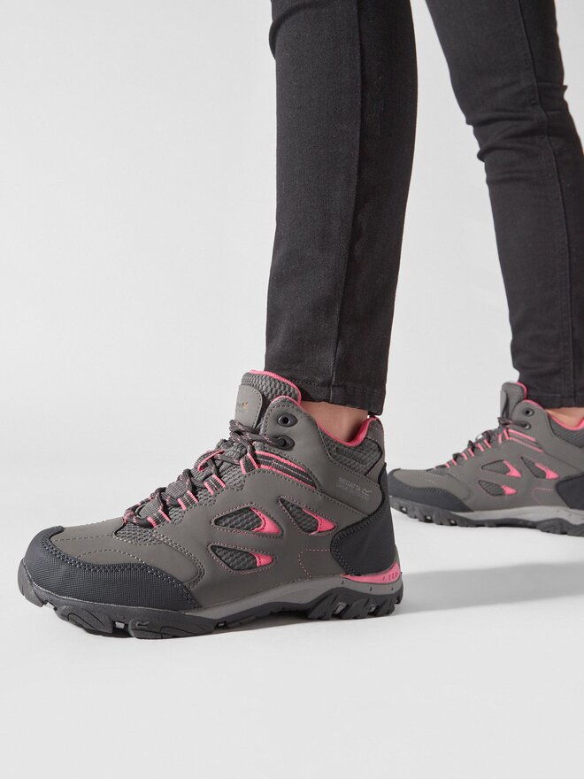 Regatta Trekkingschuhe Regatta Holcombe Iep Mid Jnr RKF573 Grau