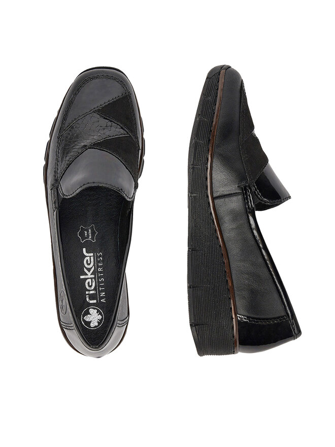 Rieker Halbschuhe Rieker 53785-00 Schwarz