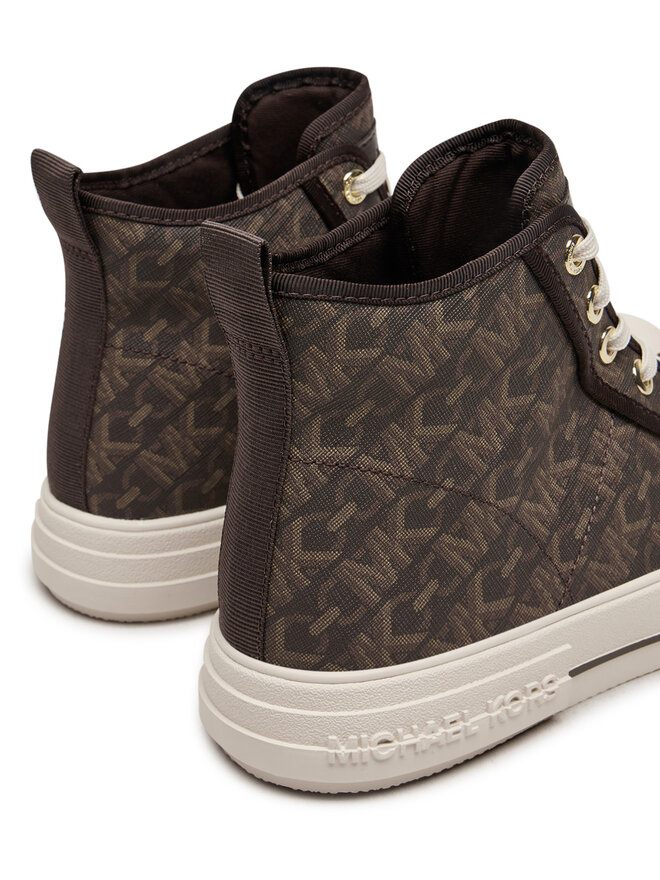 MICHAEL Michael Kors Кеди MICHAEL Michael Kors Evy High Top 43F4EYFE5B Коричневий