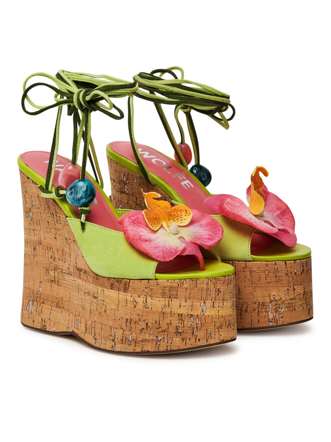 Naked Wolfe Сандали Naked Wolfe Sunflower Зелен