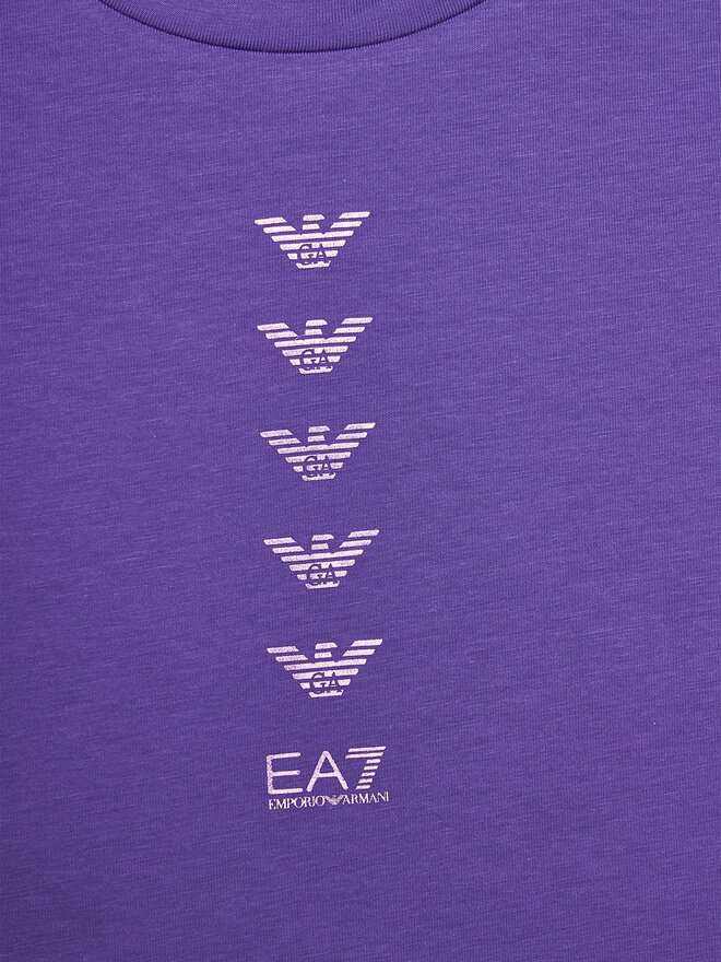 EA7 Emporio Armani EA7 Emporio Armani Camiseta 3DFT05 FJ2HZ 1304 Violeta Regular Fit
