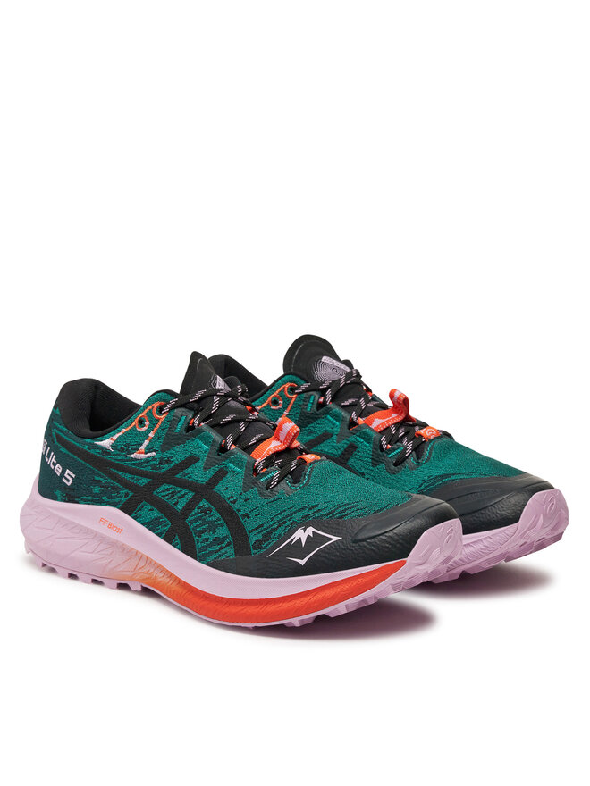 Asics Маратонки за бягане Asics Fuji Lite 5 1012B690 Зелен