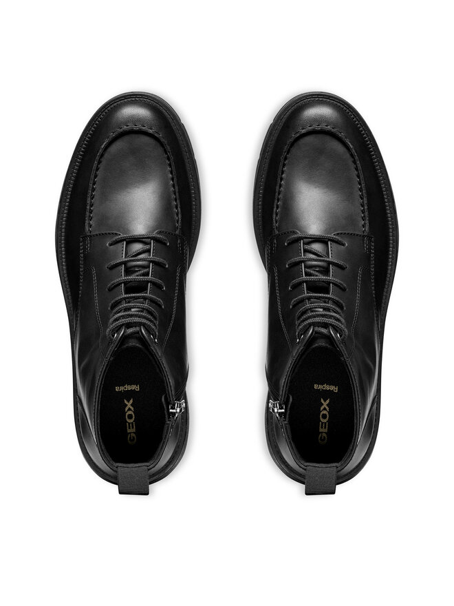 Geox Zimski škornji Geox U Pove U56M7A 000FF C9999 Črna