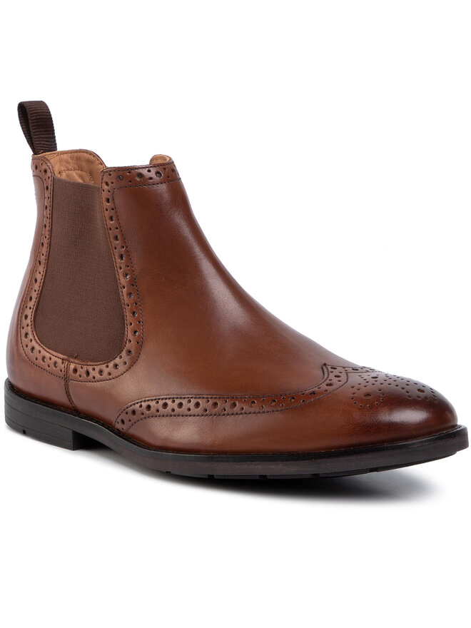Clarks Klassische Stiefeletten Clarks Ronnie Top 261449277 Braun