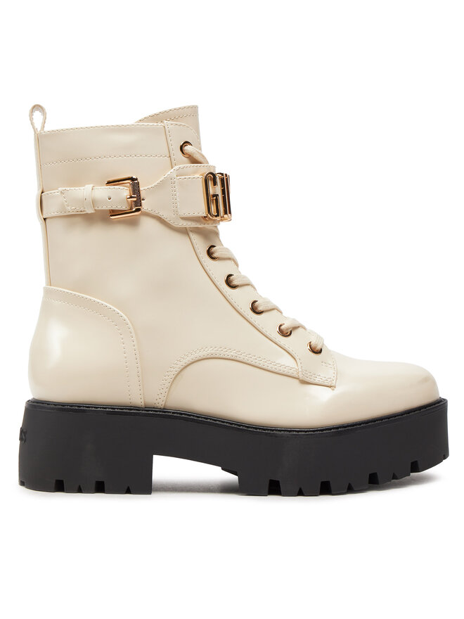 Guess Členková obuv Guess Vaires FLTSOM PAT10 Béžová