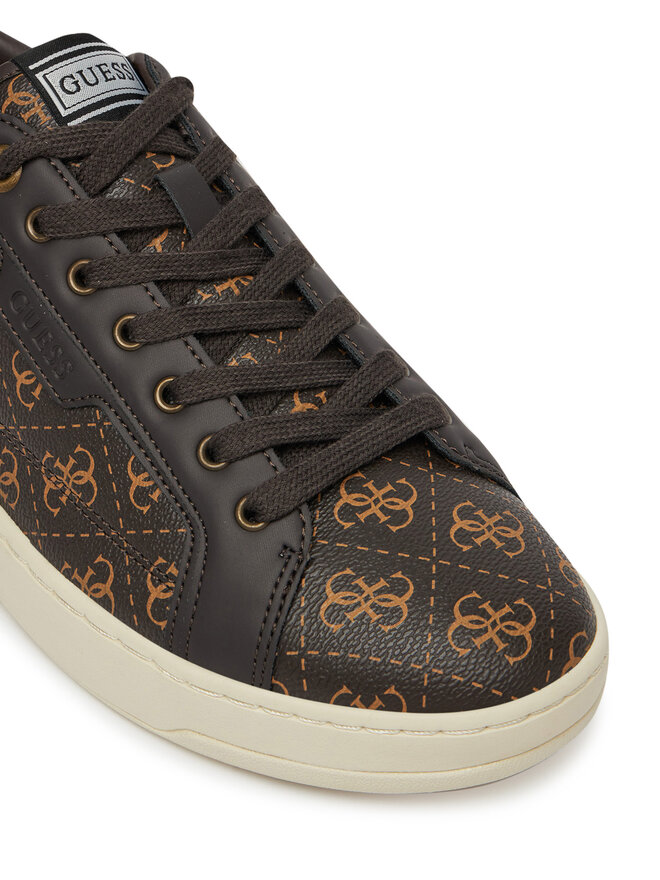 Guess Sneakersy Guess FMJVIC ELE12 Hnedá