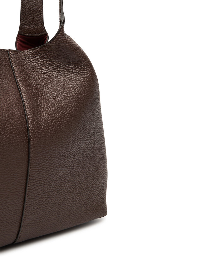 Coccinelle Handtasche Coccinelle Hand Grained L E1 SHA 11 02 01 Braun
