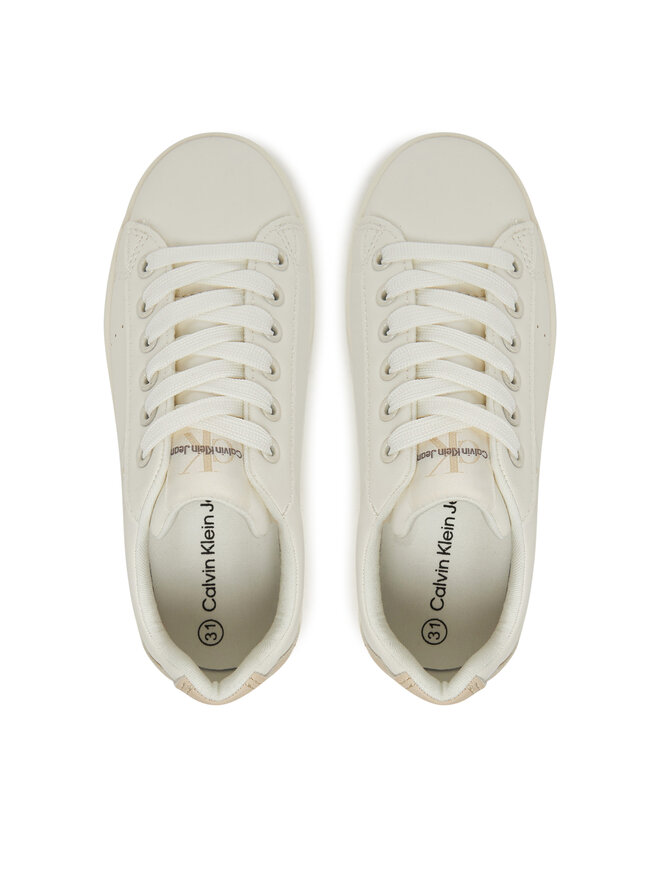 Calvin Klein Jeans Αθλητικά Calvin Klein Jeans V3X9-82082-1355A472 Εκρού