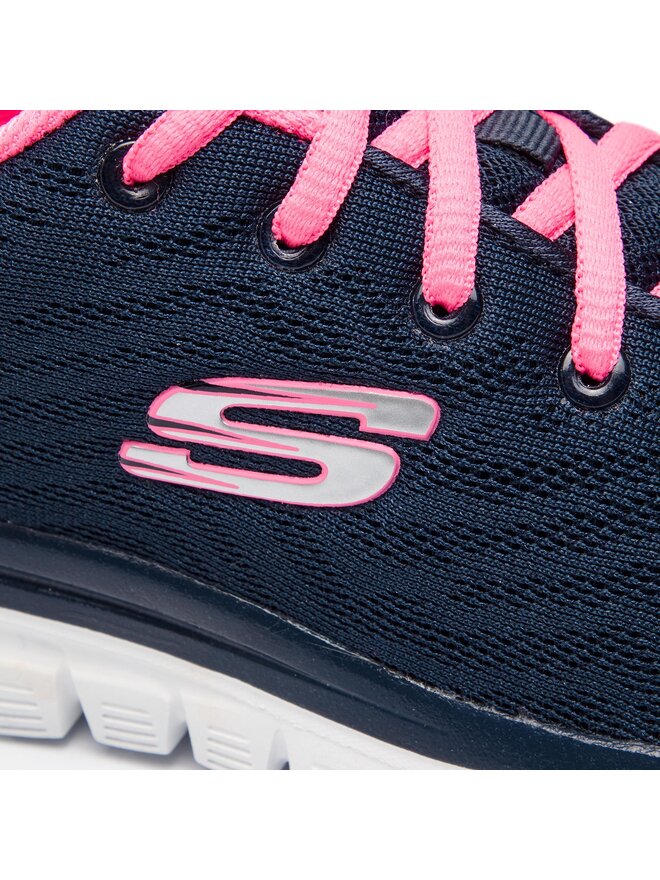 Skechers Sneakersy Skechers Get Connected 12615/NVHP Tmavomodrá