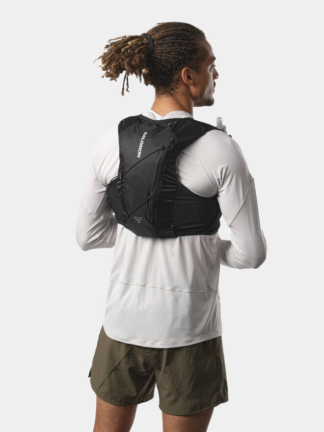 Salomon Běžecká vesta Salomon Active Skin 4 No Flasks LC2205400 Černá