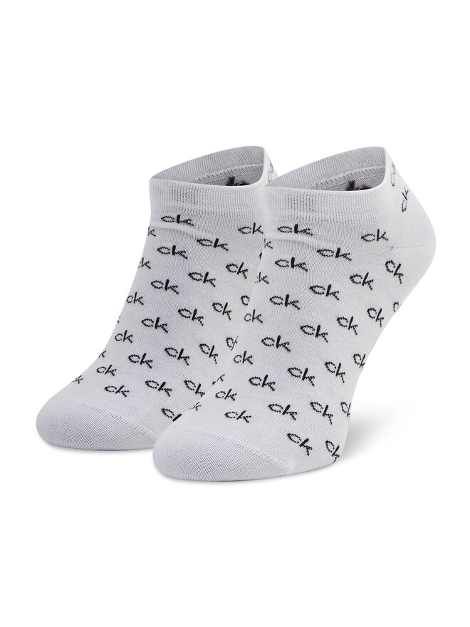 Calvin Klein 2 pares de calcetines cortos unisex Calvin Klein 701218715 Gris