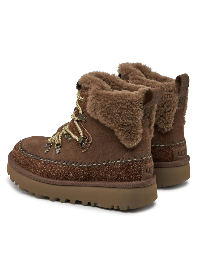 Ugg Μπότες Χιονιού Ugg W Classic Alpine Lace Up 1158271 Καφέ