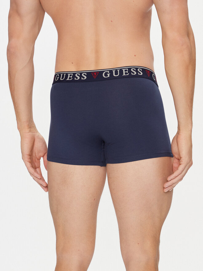 Guess Guess Σετ μποξεράκια 3 τμχ U97G01 KCD31 Σκούρο μπλε