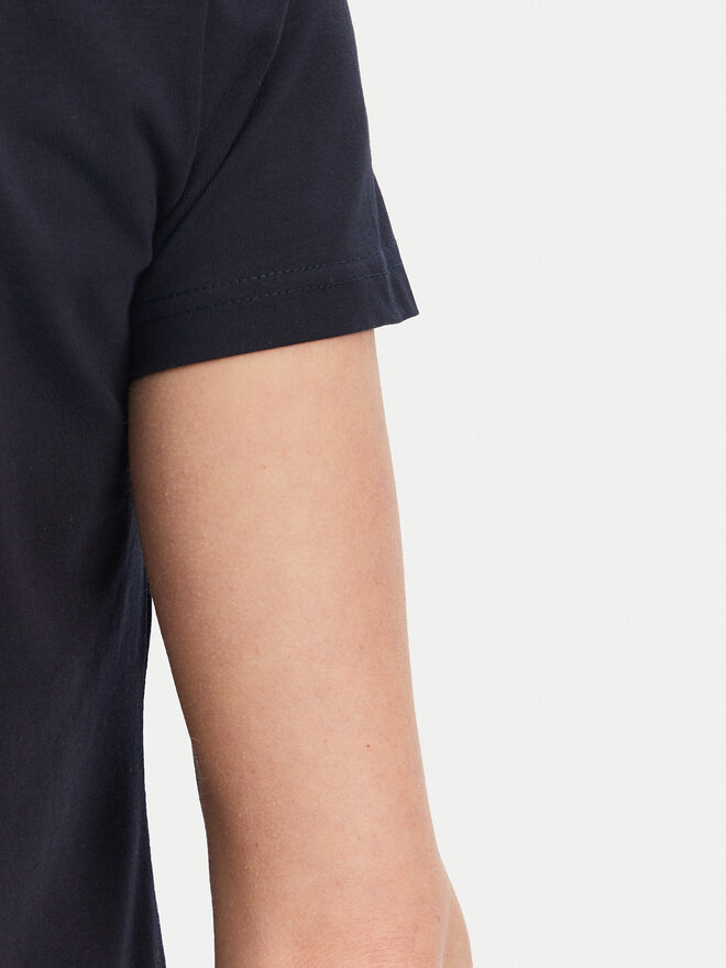 Gaudi Gaudi T-Shirt 511BD64021 Dunkelblau Regular Fit