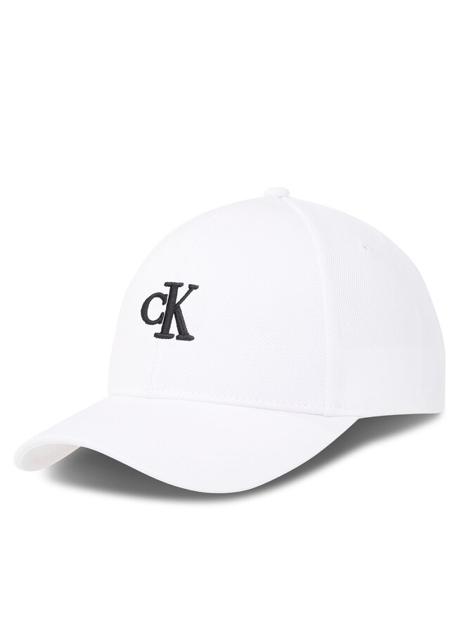 Calvin Klein Jeans Kšiltovka Calvin Klein Jeans New Archive Cap K50K511805 Bílá