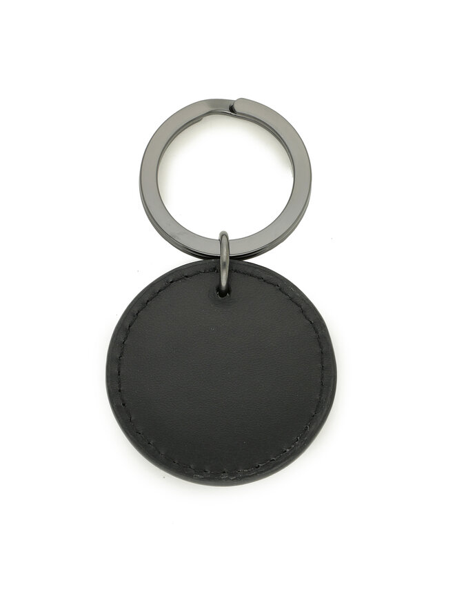 Tommy Hilfiger Schlüsselanhänger Tommy Hilfiger Th Modern Leather Key Fob AM0AM11439 Schwarz