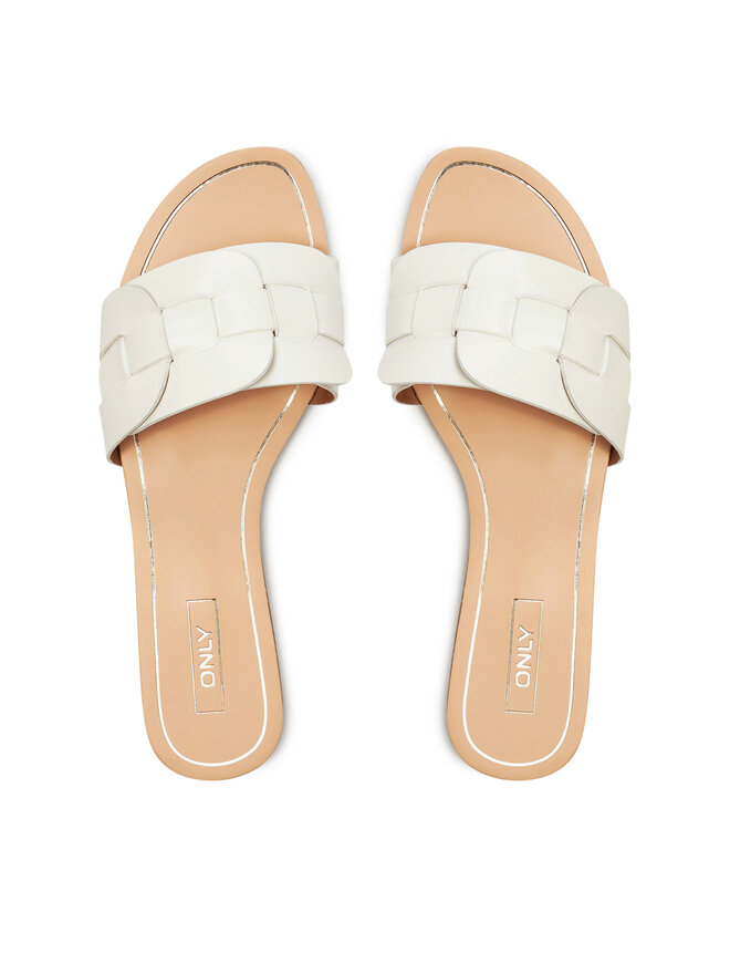 ONLY Shoes Παντόφλες ONLY Shoes Onlfeli-3 15335548 Λευκό