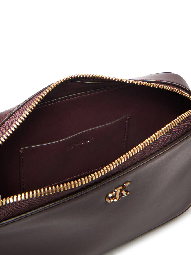 Calvin Klein Handtasche Calvin Klein Ck Camera Bag LV04F3173G Dunkelrot