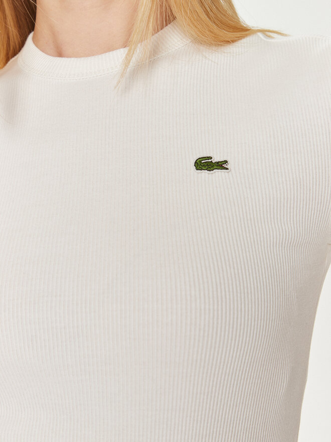 Lacoste Lacoste T-Shirt TF5538 Λευκό Regular Fit