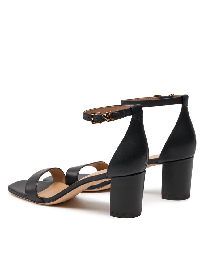 LAUREN RALPH LAUREN Sandały LAUREN RALPH LAUREN 802927949001 Czarny
