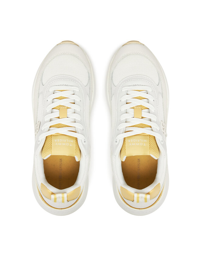 Tommy Hilfiger Αθλητικά Tommy Hilfiger Th Chunky Runner FW0FW08474 Λευκό