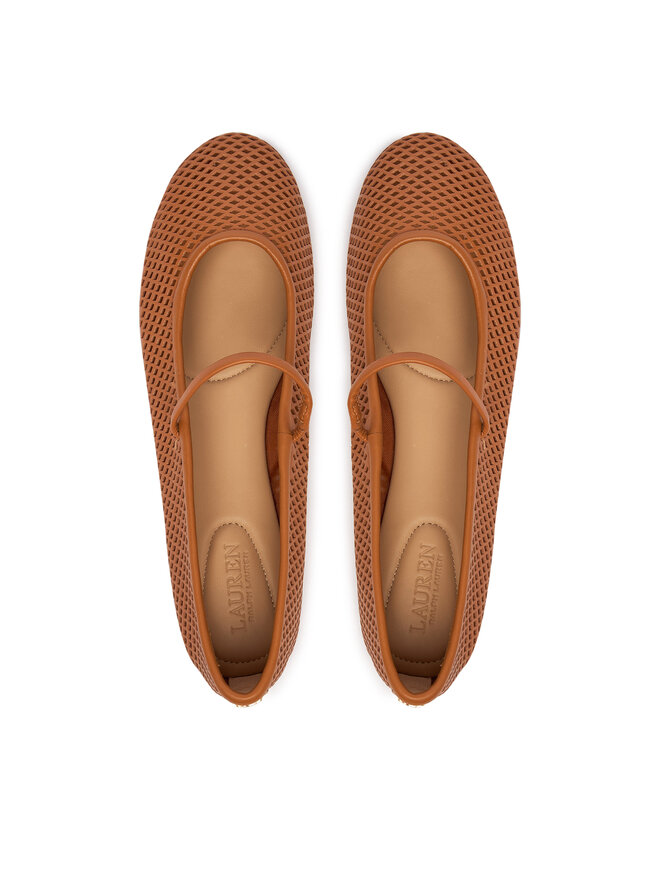 LAUREN RALPH LAUREN Ballerinas LAUREN RALPH LAUREN Jayna 802P04176006 Braun