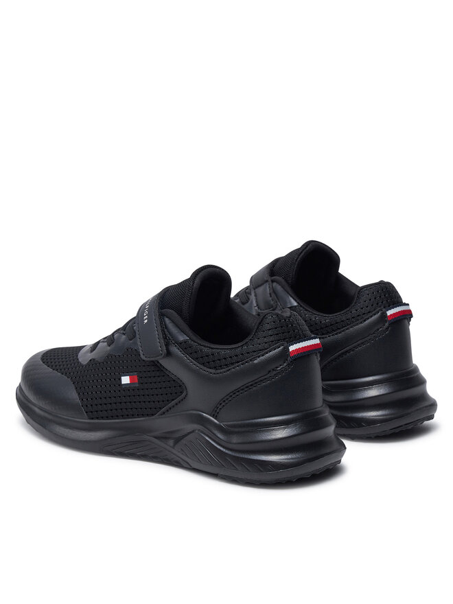 Tommy Hilfiger Sneakersy Tommy Hilfiger T3X9-33672-1756 S Čierna