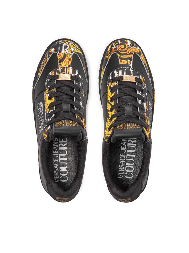Versace Jeans Couture Sneakersy Versace Jeans Couture 76YA3SK6 Černá