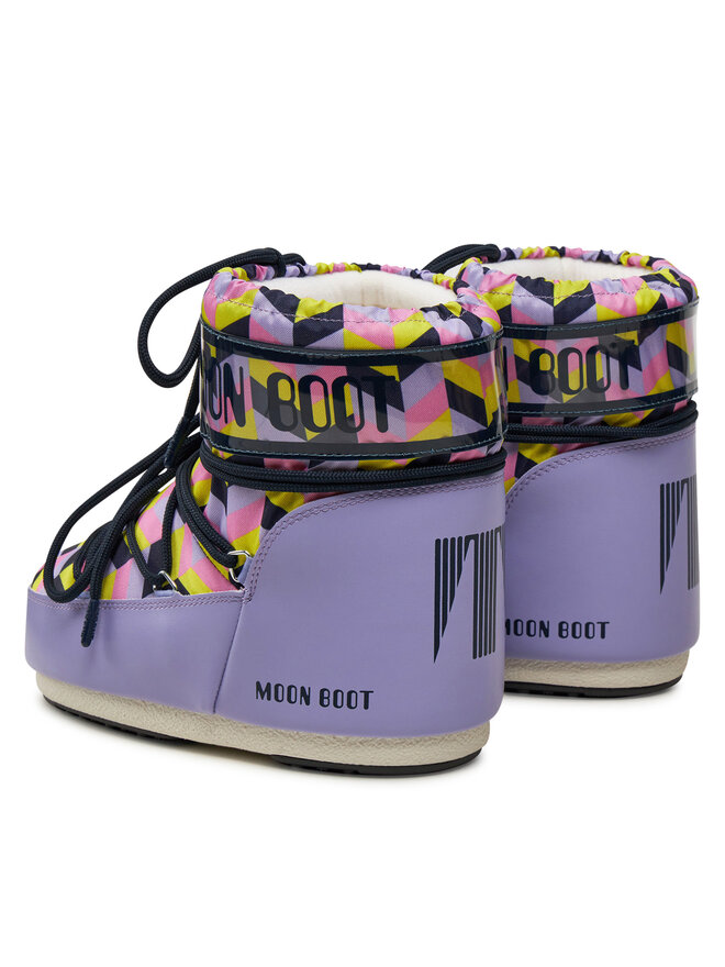 Moon Boot Снігоходи Moon Boot Mb Icon Low Optical 80D1409550 Фіолетовий