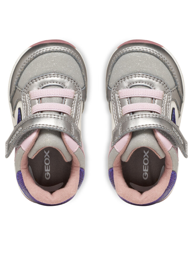 Geox Sneakers Geox B Rishon B560LA 0AJAS C1AG8 Silberfarben