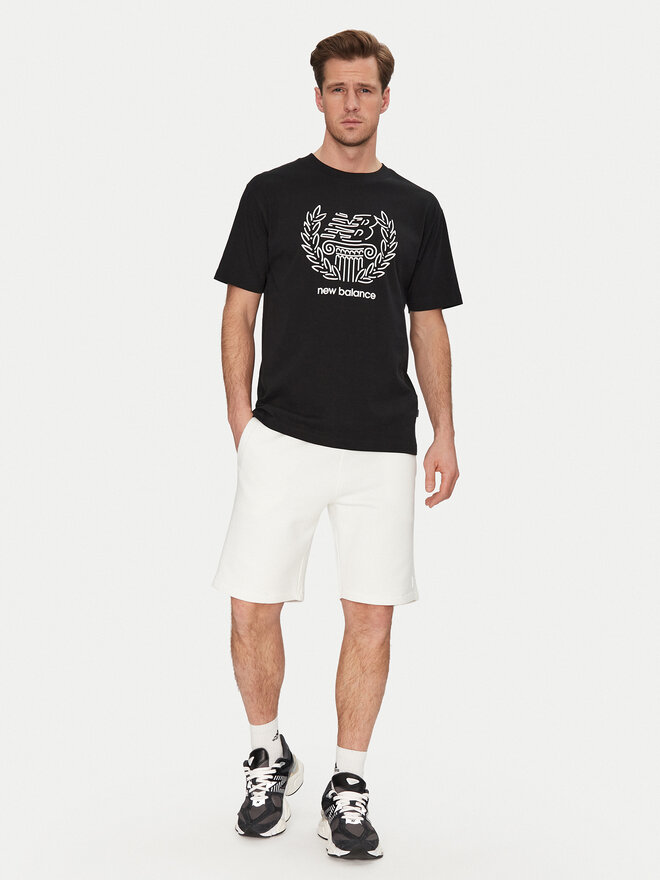 New Balance New Balance Camiseta MT51974 Negro Relaxed Fit