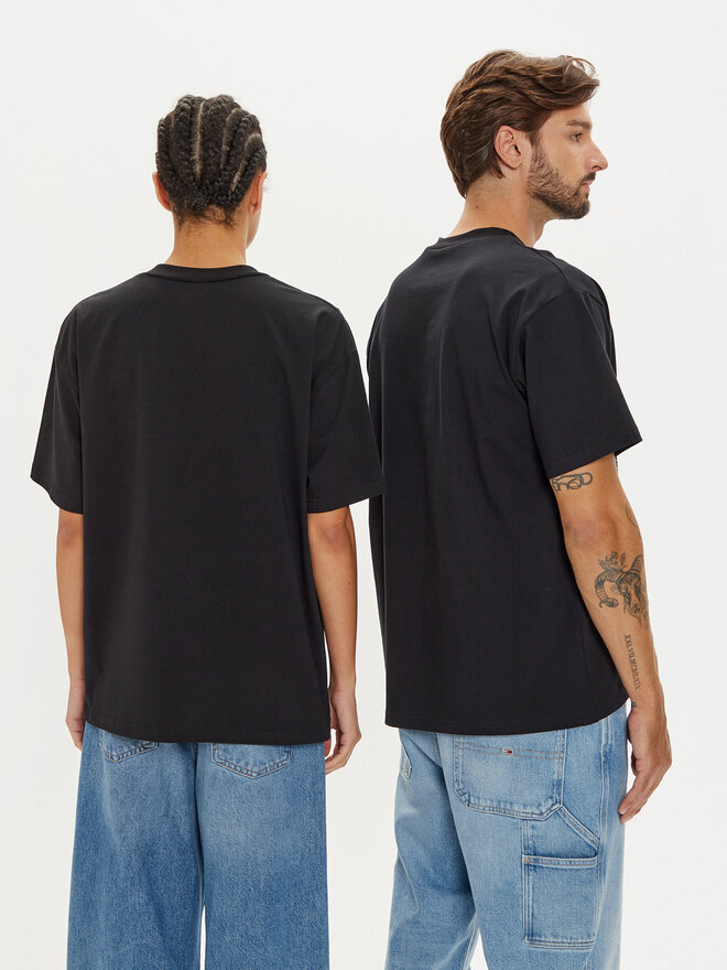 2005 2005 T-Shirt Dump Μαύρο Oversize