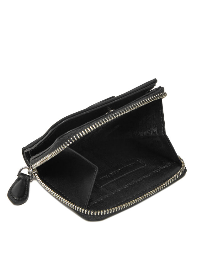 KARL LAGERFELD Kleine Damen Geldbörse KARL LAGERFELD A1W32078 Schwarz