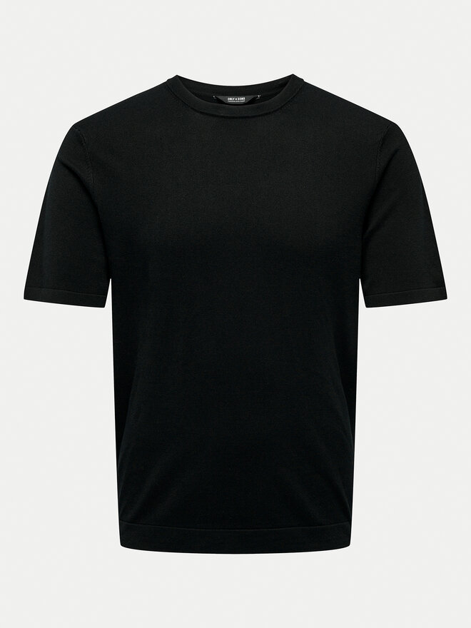 Only & Sons Only & Sons T-Shirt Wyler 22022928 Schwarz Regular Fit
