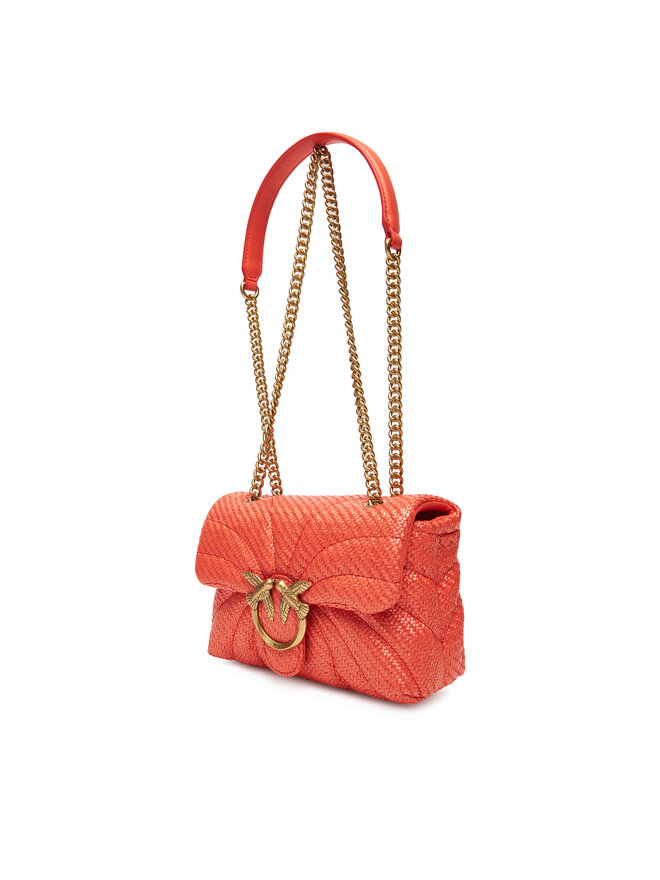 PINKO Τσάντα PINKO Love Puff Mini PE 25 PLTT 100039 A2C8 Πορτοκαλί