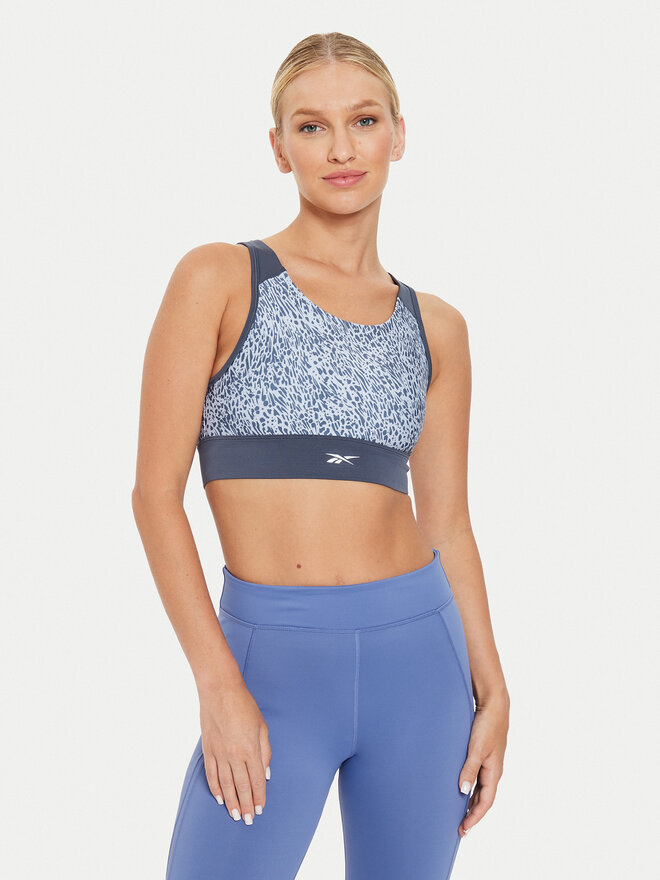 Reebok Reebok Top nedrček Running AOP 100076052 Siva Regular Fit